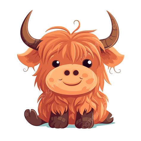 highland cattle cartoon